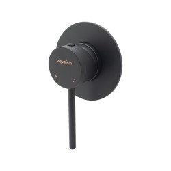Aquatica All Pressures Circo Shower Mixer Black Aquatica All Pressures Circo Shower Mixer Black